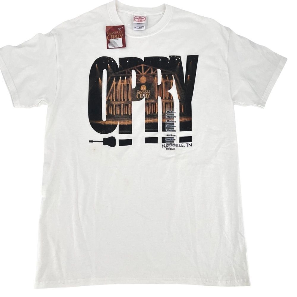 NWT Grand ole Opry shirt men’s Medium new guitar‎